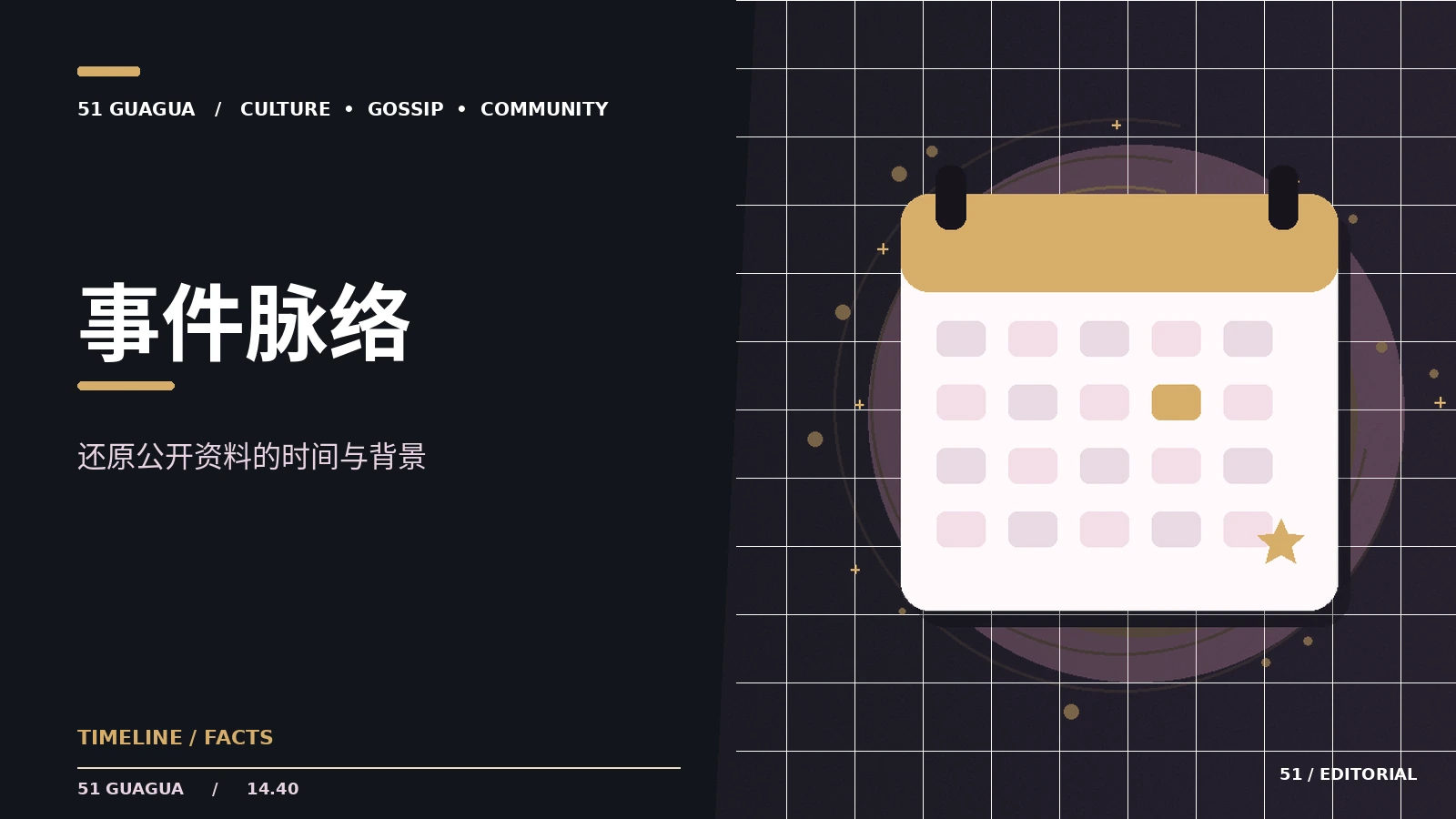 整理时间线先核对原始日期